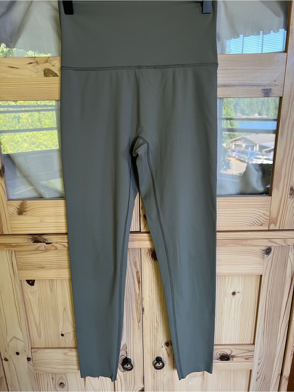 aerie Olive High-Waist Leggings
